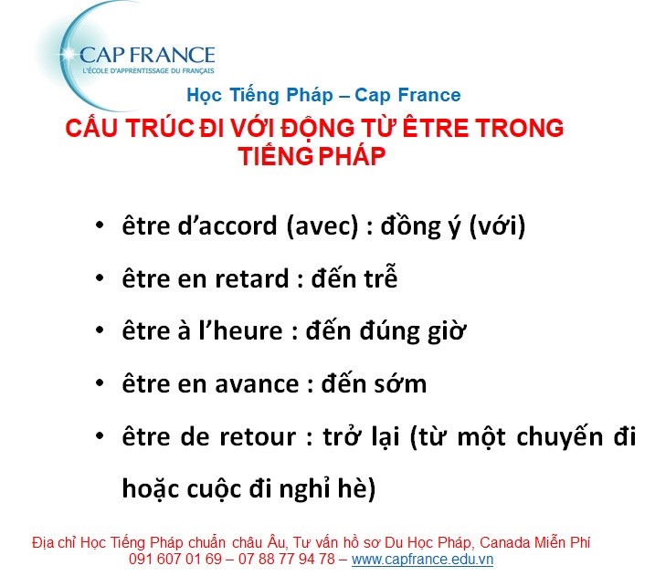 Cách Dùng Động Từ Être Trong Tiếng Pháp