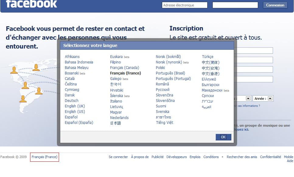 Các Cụm Từ Tiếng Pháp Thường Gặp Khi Sử Dụng Facebok