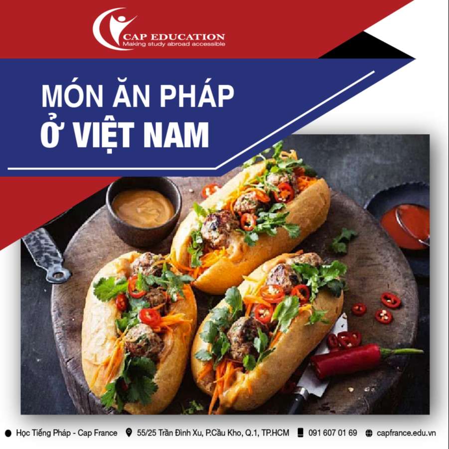 Món Ăn Pháp Ở Việt Nam