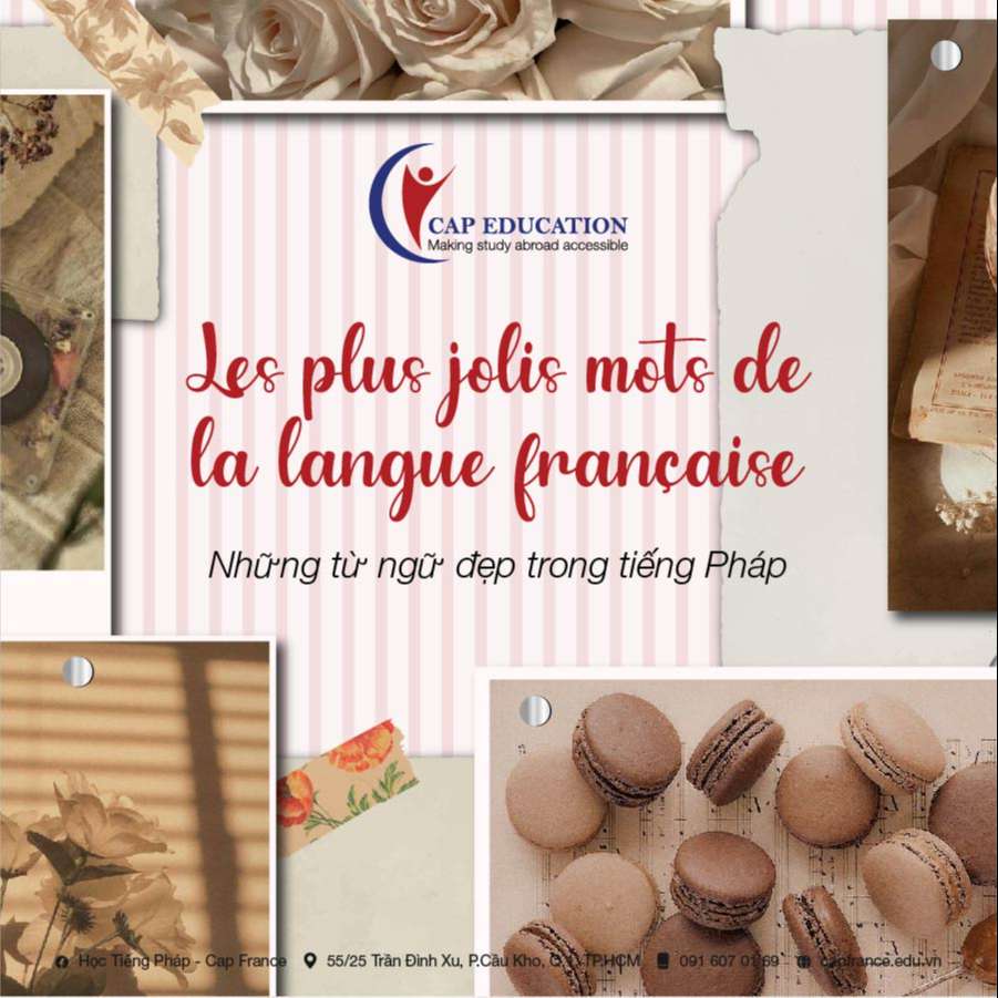 Những Từ Ngữ Đẹp Trong Tiếng Pháp - CAP FRANCE