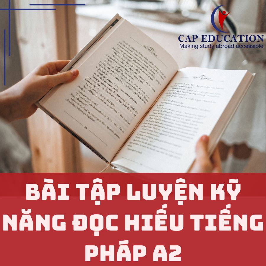 Bài Tập Luyện Kỹ Năng Đọc Hiếu Tiếng Pháp A2