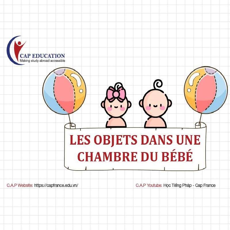 Đồ Dùng Cho Trẻ Em Bằng Tiếng Pháp