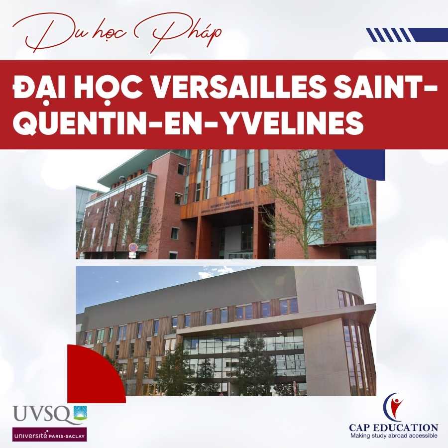 Du Học Pháp Đại Học Versailles Saint-Quentin-En-Yvelines