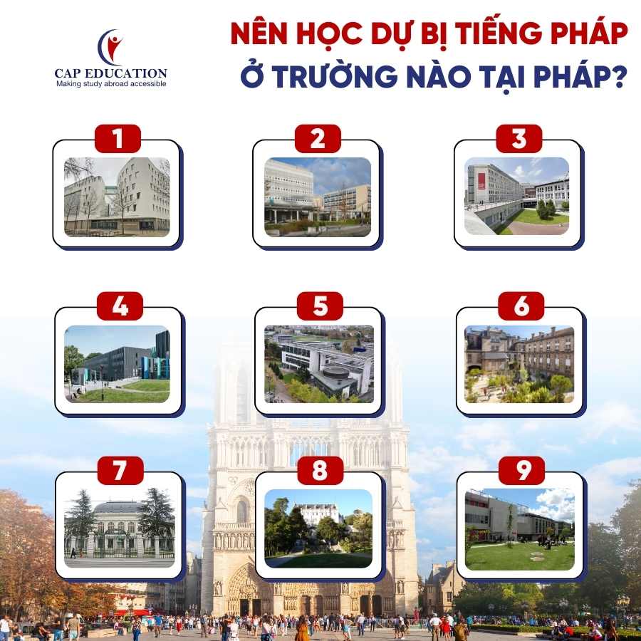 Nên Học Dự Bị Tiếng Pháp Ở Trường Nào Tại Pháp