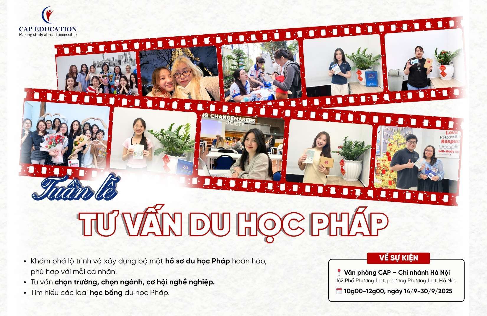 Chuỗi Sự Kiện Du Học Pháp 2026