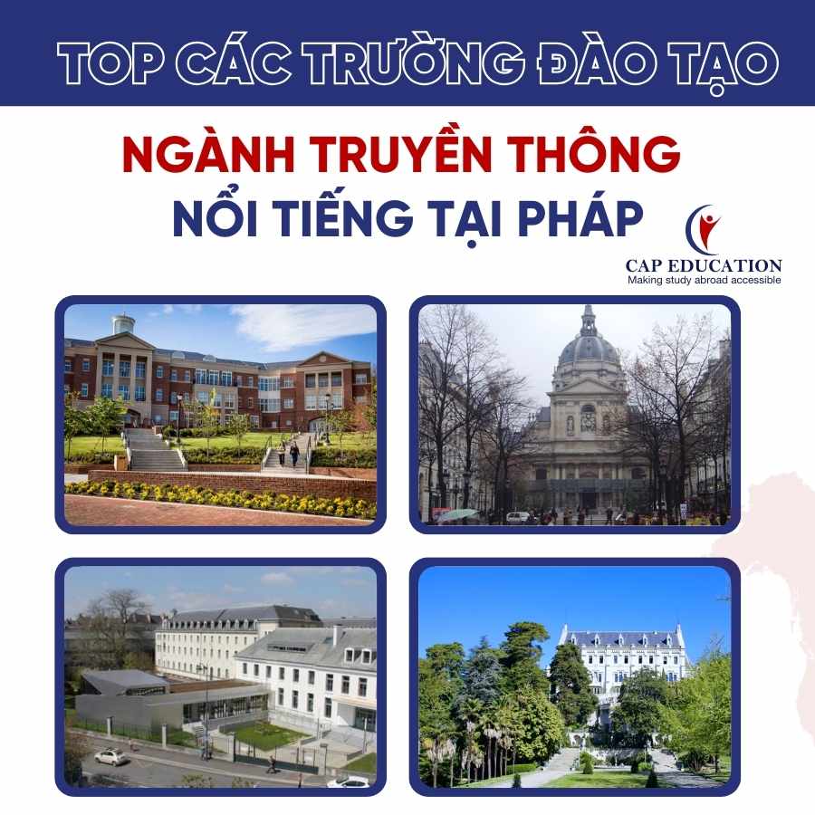 Top Các Trường Đào Tạo Ngành Truyền Thông Nổi Tiếng Tại Pháp