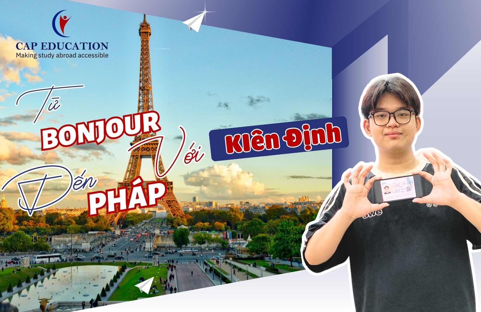 Từ Bonjour Đến Pháp Với Sự Kiên Định